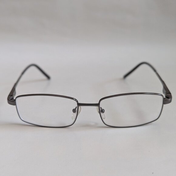 Rectangle Metal Optical Frame Only (Silver) - Picture 1 of 5